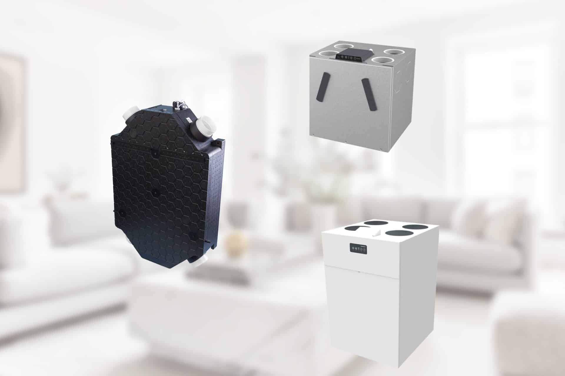 Aparatos de ventilación de doble flujo de Orkli