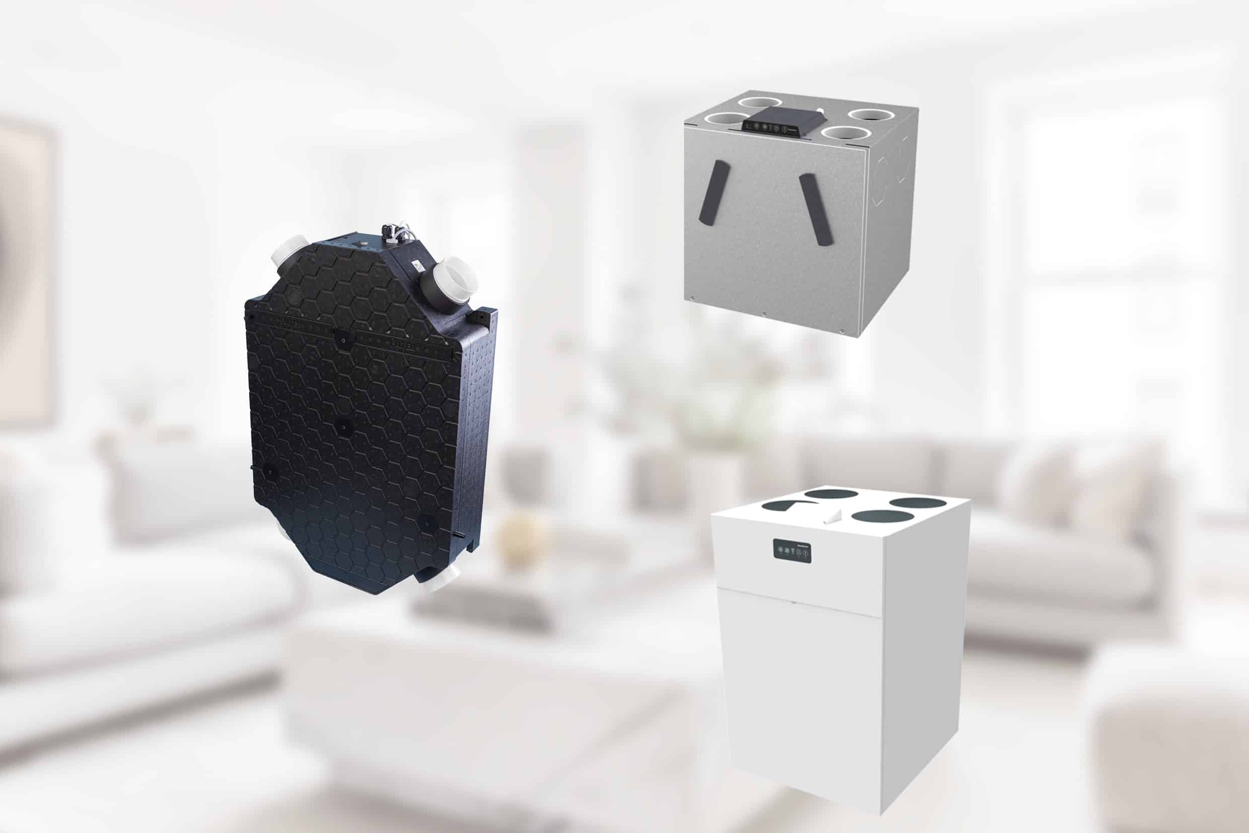 Aparatos de ventilación de doble flujo de Orkli