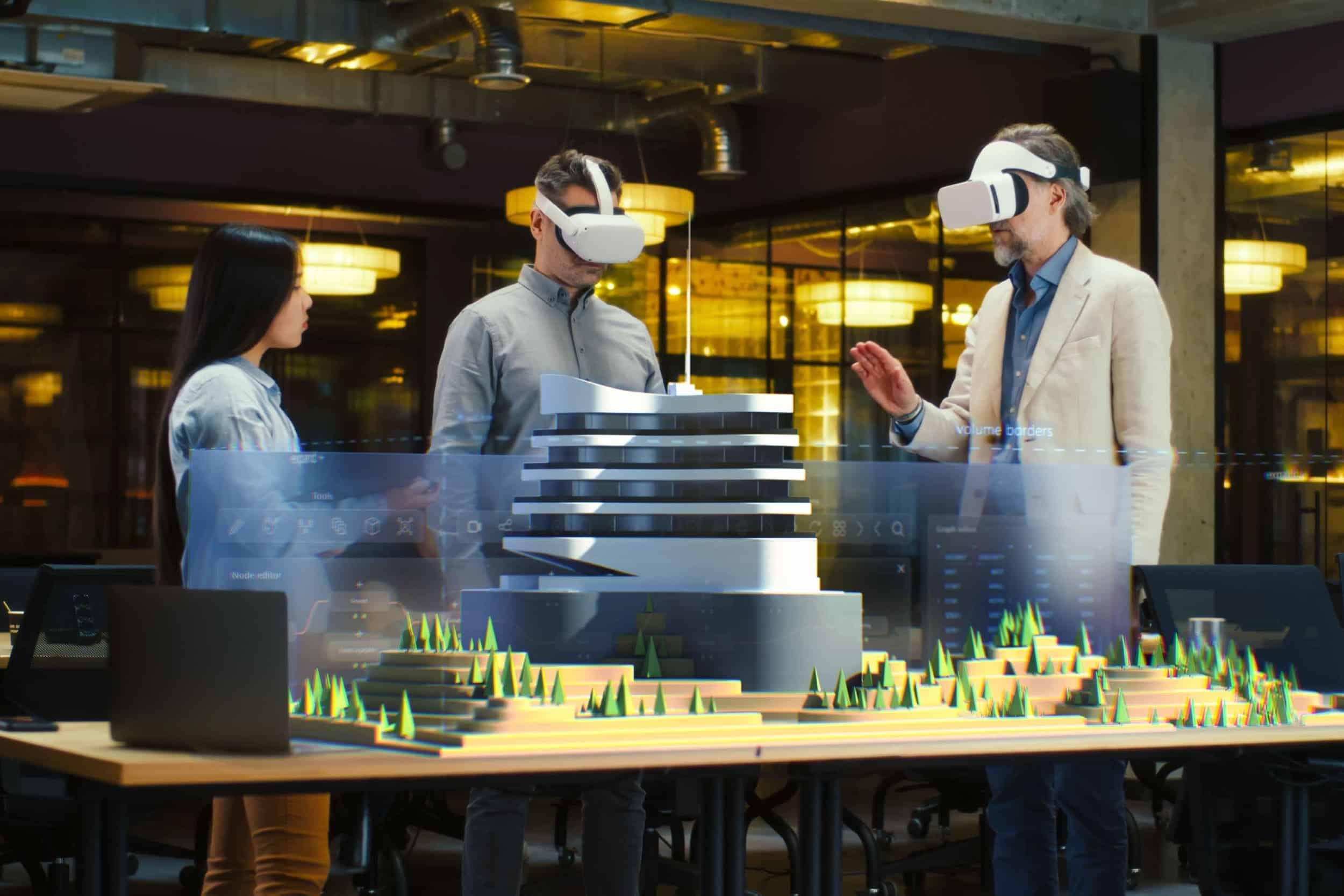 Uso de realidad virtual y aumentada por arquitectos en diseño de edificio