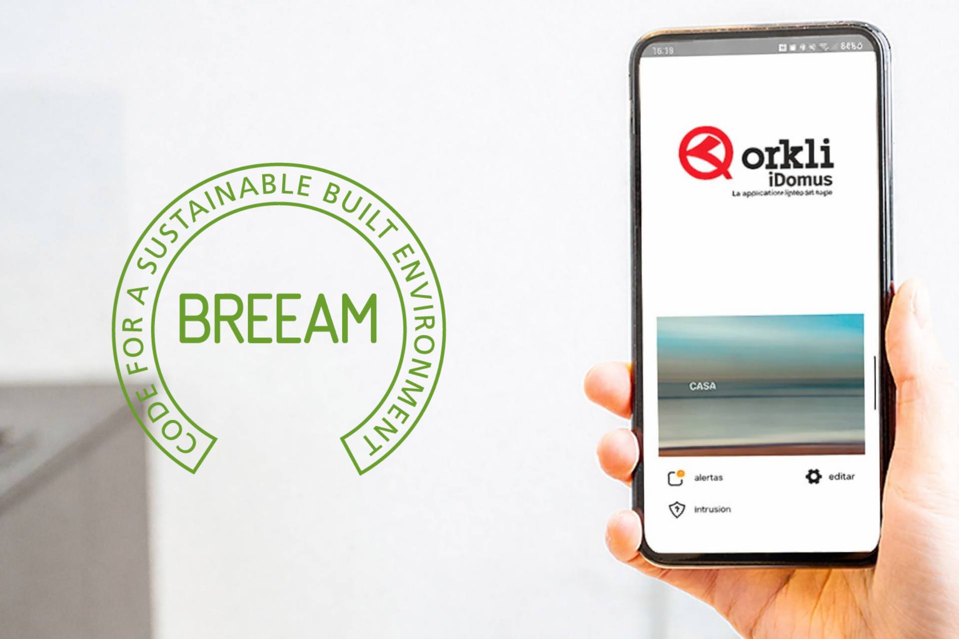 Consigue la certificación BREEAM con ORKLI