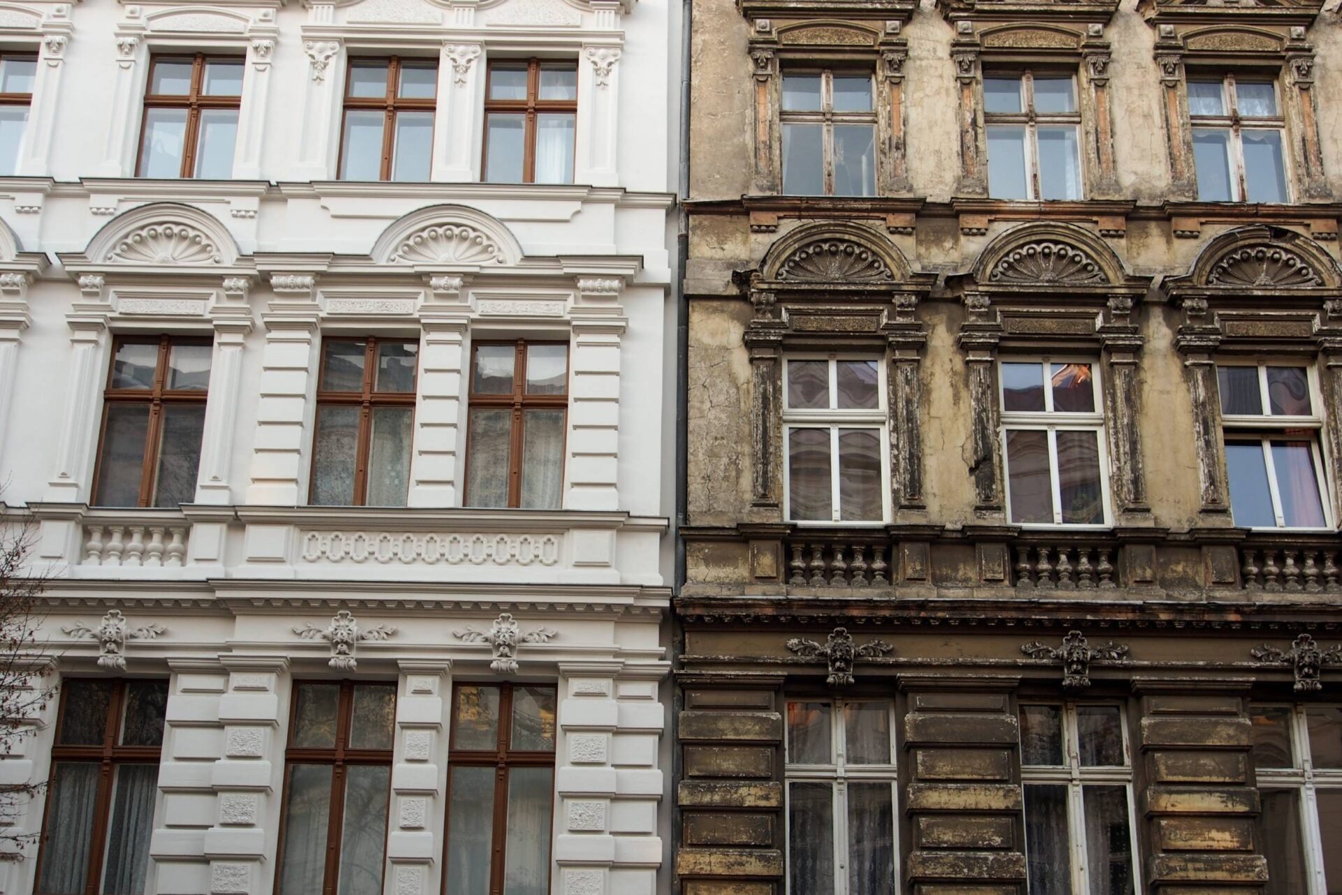 Edificios antiguos pendientes de rehabilitación energética